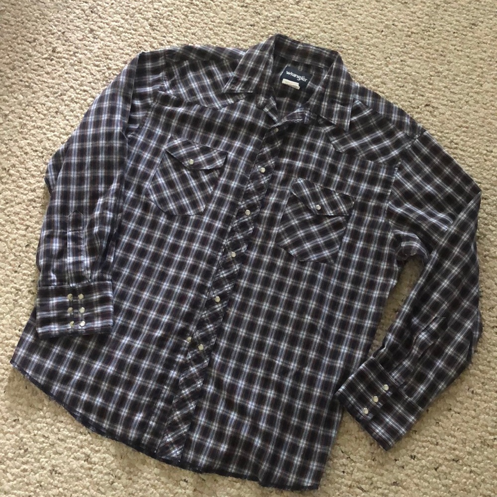 Men’s Wrangler long sleeve shirt